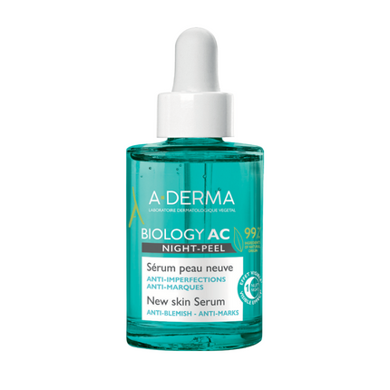 A-derma Biology AC Night Peel Anti-Blemish Serum