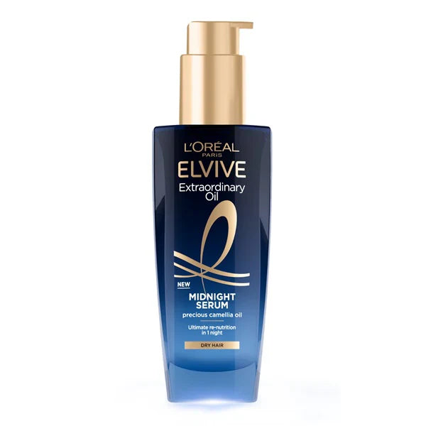 Elvive Extraordinary Oil Midnight Serum 100ml - For Dry Hair