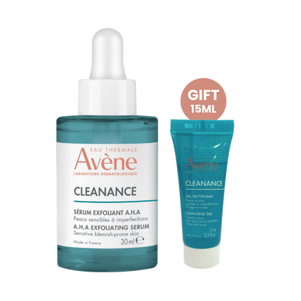 Buy Avene Cleanance Exfoliatiant AHA Serum  GET 1 AV CLEANANCE GEL 15ML