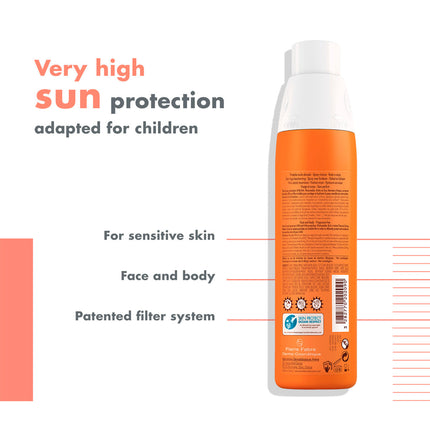Eau thermale Avene Kids Sun Protection Spray SPF50+  200ML
