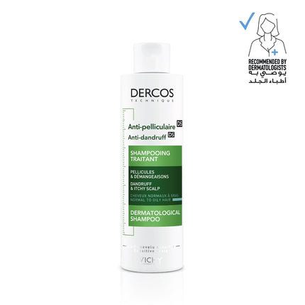 Dercos Anti-Dandruff Treatment Shampoo - Normal To Oily Hair