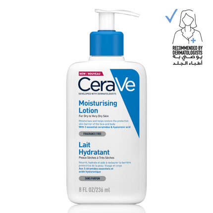 CeraVe Moisturizing Lotion | 24H Body and Face Moisturizer for Dry To Very Dry Skin