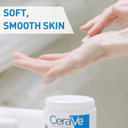 CeraVe Moisturizing Cream | 48H Body and Face Moisturizer For Dry to Very Dry Skin