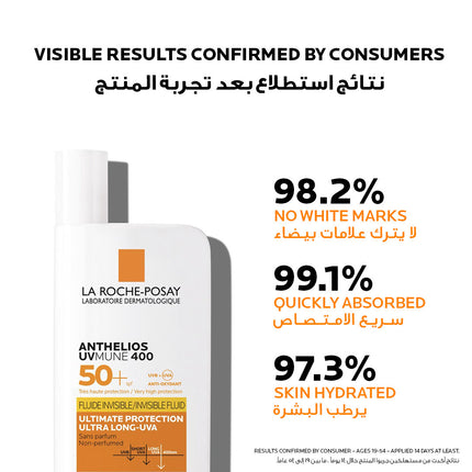 Anthelios UV Mune 400 Invisible Sunscreen SPF50+ 50ml