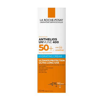 Anthelios UVMune 400 Moisturizing Sunscreen SPF50+ 50ml