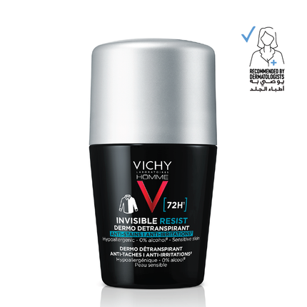 Vichy 72 Hours Invisible Resist Deodorant for Men 50ml