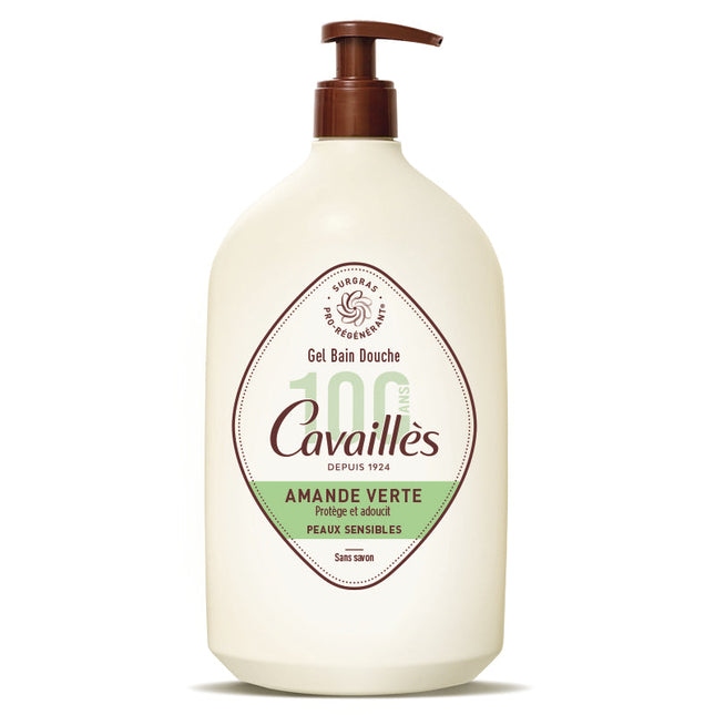 Gel Bain Douche Amande Verte 1L