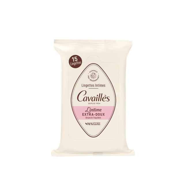 Extra-soft Intimate Care Wipes x15