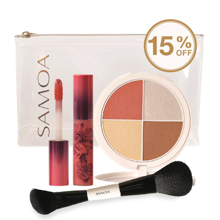 15% OFF samoa Faceit + Multiuse Brush + Megalips