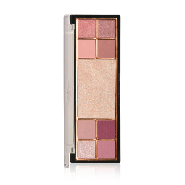 Camila Eyeshadows & Metallic Highlighter Palette, Samoa