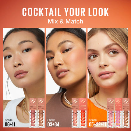 Maybelline Sunkisser 12H Longwear Multi-use Matte Liquid Blush, Bronzer, Blendable, Buildable