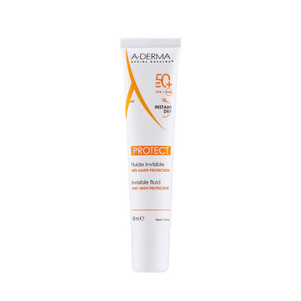 A-Derma Protect Invisible Fluid SPF50+ 40ml