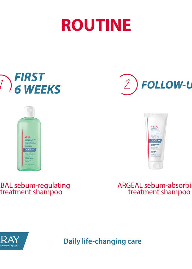 Argeal Sebum Absorbing Treatment Shampoo 200ML