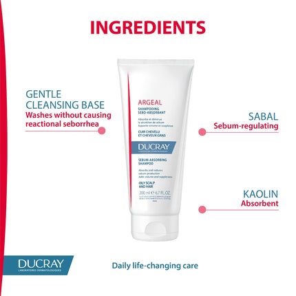 Argeal Sebum Absorbing Treatment Shampoo 200ML