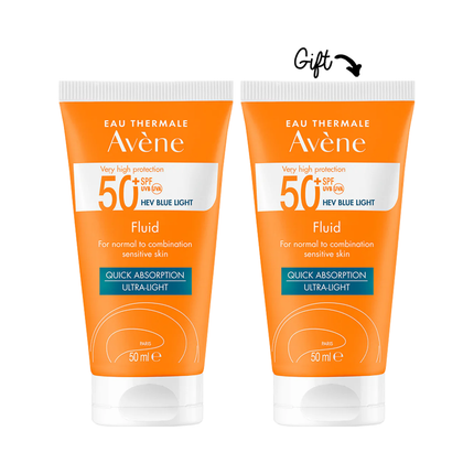 BUY 1 GET 1 : Avene Ultra light sun screen SPF50