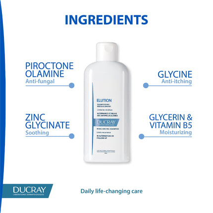 Elution Rebalancing Anti-dandruff Shampoo - 2 Sizes