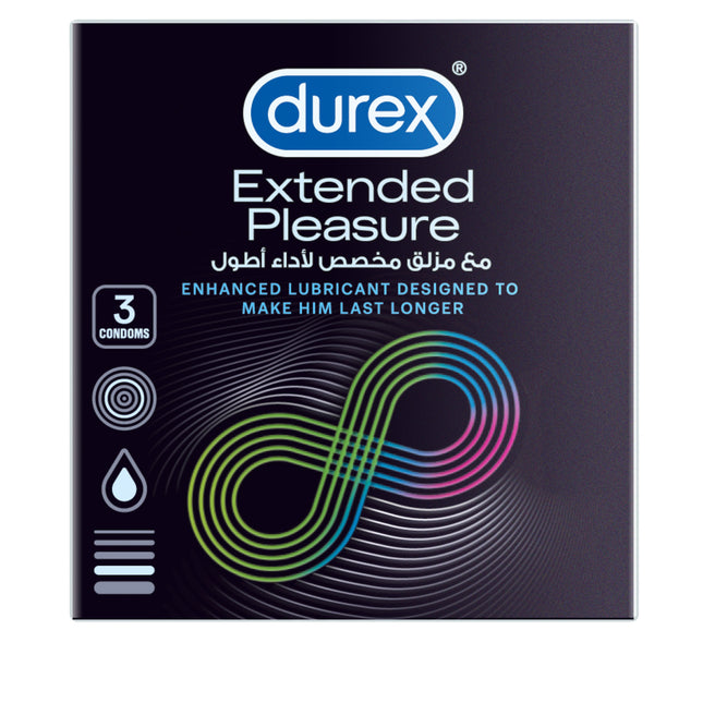 Durex Extended Pleasure 3-12-20 Pack