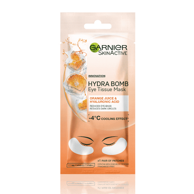 Hydra Bomb Eye Tissue Mask Orange