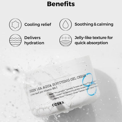 Hydrium Green Tea Aqua Soothing Gel Cream 50ML