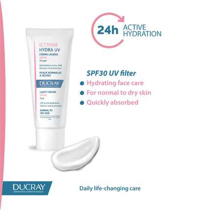 Ictyane Hydra UV Light cream SPF30 40 ml