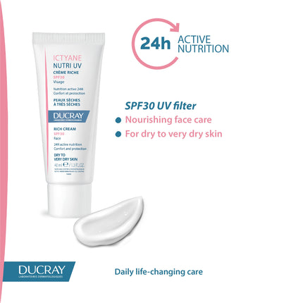 Ictyane Nutri Rich cream SPF30 40 ml