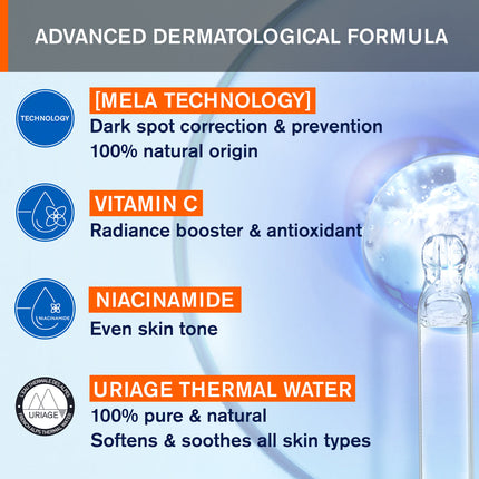 Uriage Depiderm Mousse Nettoyante Eclat 100Ml