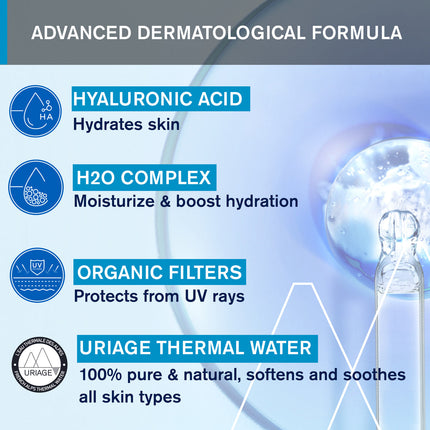 Eau Thermale Light Water Cream SPF20 40ml