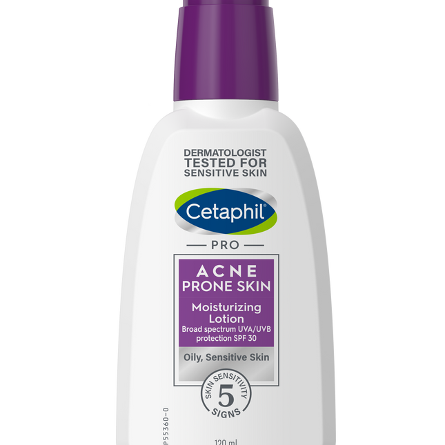 Cetaphil PRO Acne-Prone Skin Moisturizing Lotion SPF 30 120ml