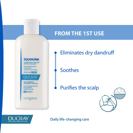 Squanorm Anti-Dandruff Shampoo - Dry Scalp 200ML