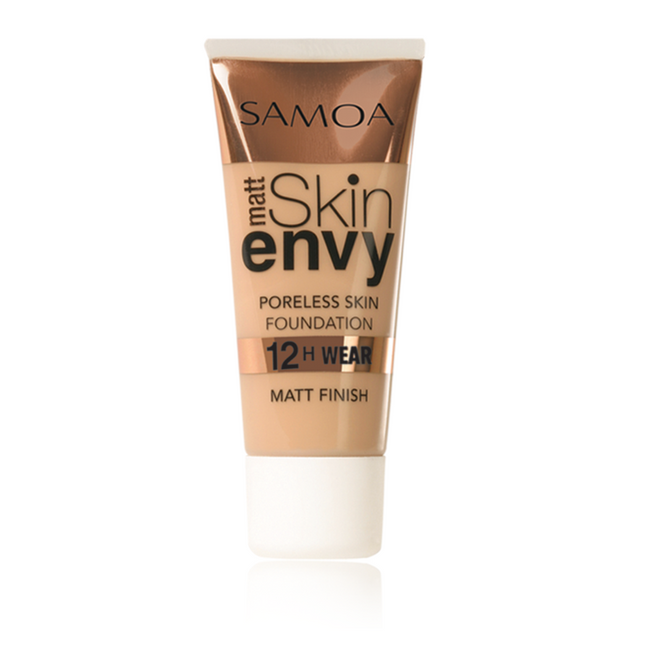 Samoa Skin Envy Matte Poreless Skin 12hr Wear Foundation