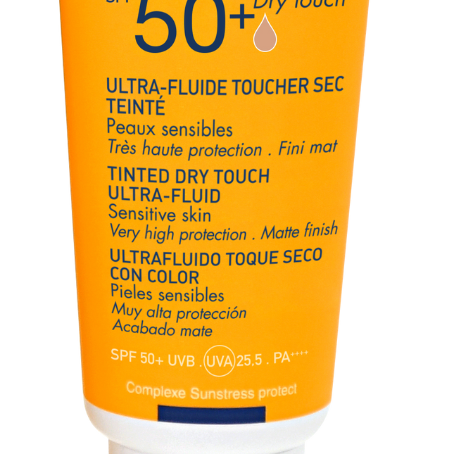 Uveblock Spf50+ Dry Touch Medium Tinted 40Ml