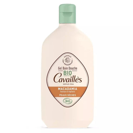 Gel Bain et Douche Huile de macadamia cosmebio peaux sèches Flacon 400ml