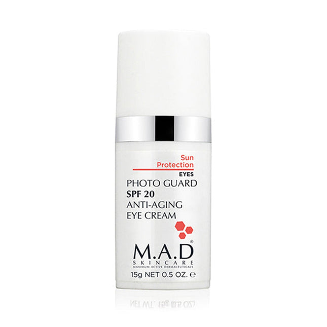 M.A.D PHOTO GUARD SPF 20 ANTI AGING EYE CREAM 15ML