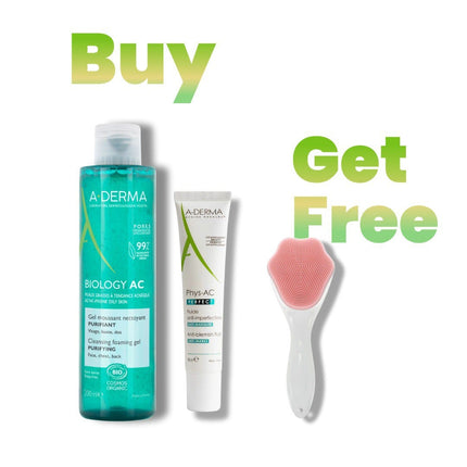 BUY 2 GET 1 : A-derma Anti-Blemish & Anti-aging Set