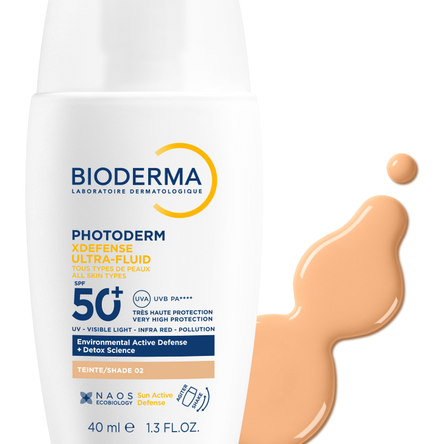 BIODERMA PHOTODERM XDEFENSE ULTRA FLUID SPF50+ SHADE 02 40 ml