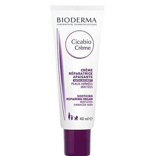 Cicabio Creme Repairing soothing cream -  irritated damaged skin baby children adult 40ML