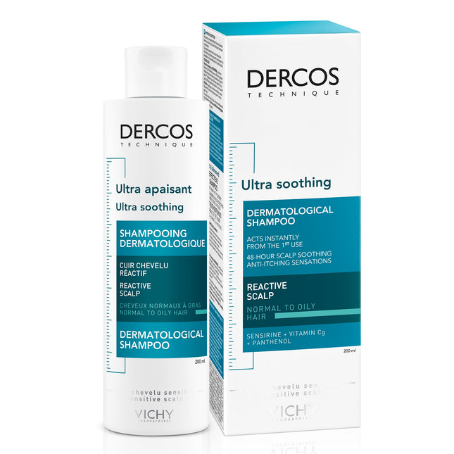 Dercos Ultra Soothing Normal To Oily Hair 200ML