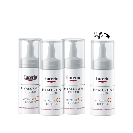 Buy 3x Hyaluron-Filler Vitamin C Booster 3 vials Get Hyaluron-Filler Vitamin C Booster 1 vial (Gift)