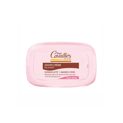 Almond Butter And Rose Cream Soap 115G