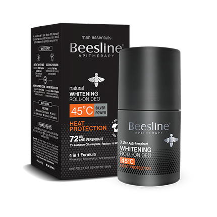 Whitening Roll-On Deo, Silver Power - 45°C - Heat Protection