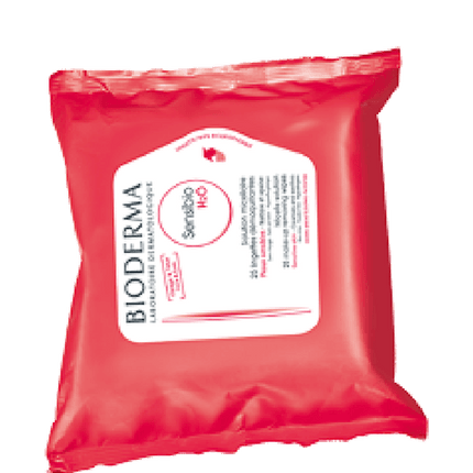 Sensibio H2O Wipes X25 +. Sebium Micellar Water 100ml