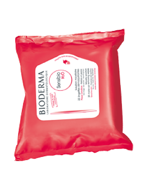 Sensibio H2O Wipes X25 +. Sebium Micellar Water 100ml